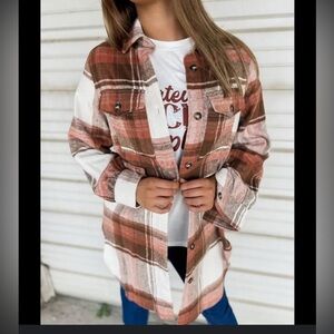 Plaid Shacket Size Large